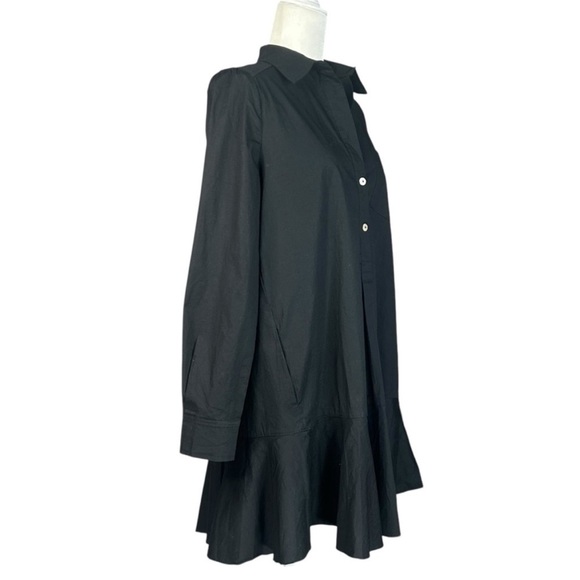 NWOT Tuckernuck Small Women's Black
Callahan Dress Ruffle Hem Swing Oversized - Picture 3 of 13